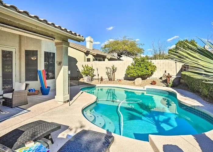 Pool, Bbq & Fire Pit: Family In * Cave Creek